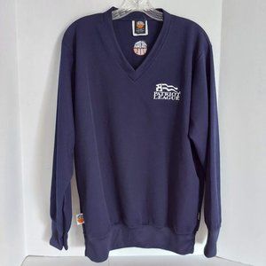 Men's Shirt Medium Patriot League The Rock Long Sleeved Blue/Purple